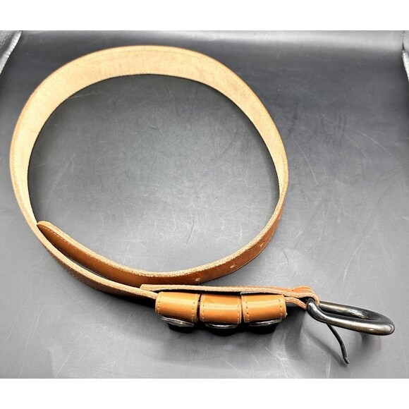 Cipriani Belt Womens Medium Brown Buffalo Nickels Brown Leather Country Unique main image 5